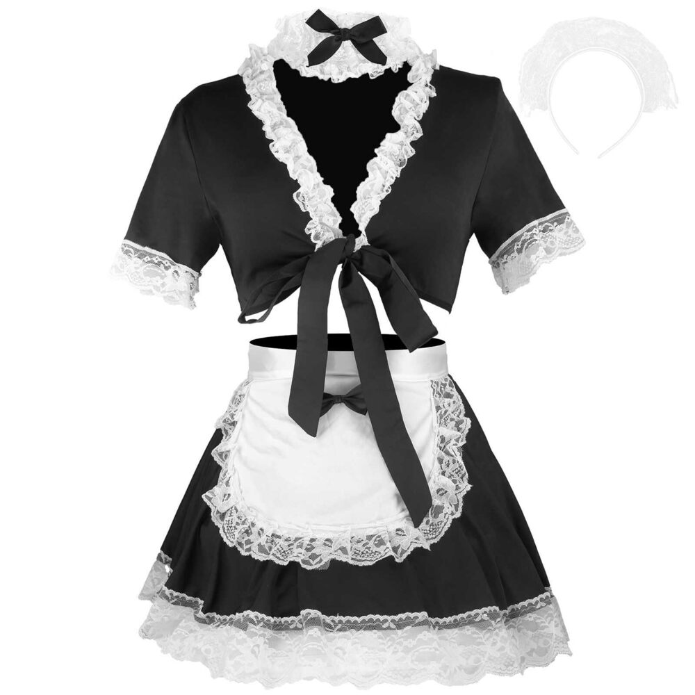 7070 Maid Outfit Exotic Costumes Perfect for Cosplay and Halloween Party